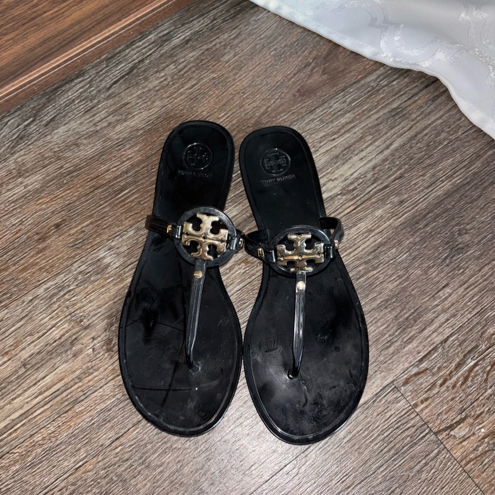 Tory Burch size 9 Black Sandals - Picture 2 of 7